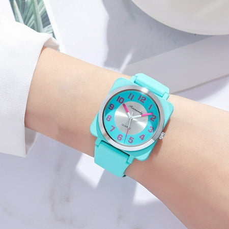 TIHLMK Deals Clearance Watches for Women Casual Bracelet Watch Quartz Mesh Belt Band Fashion Analog Wrist Watches