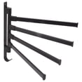 thumbnail image 1 of Barra Para Toallas Giratoria Negra Mate Barra Para Colgar En La Esquina Del Gancho Para Batas Montado En La Pared Organizador Para Abrigos Ropa Barra Para Toallas Giratoria, 1 of 7