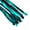 Turquoise, variant on Efavormart 5 PCS Pre-Tied Metallic Foil Fringe Tassel Garland, Tinsel Curtain for Photo Backdrop Party Decoration - Blush | Rose Gold
