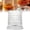 C-1pc, variant on Old Fashioned Whiskey Glasses with 360 Rotating Base, 10.2oz Spinning Crystal Tumbler with Diamond Cut, Rocks Glasses for Bourbon, Scotch, Liquor, Unique Gifts for Men Dad Fathers Day