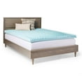 thumbnail image 3 of Slumber Solutions Highloft 4-inch Textured Gel Memory Foam Mattress Topper Twin, 3 of 5