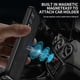 thumbnail image 4 of Luxury Magnetic Leather Case For Samsung Galaxy A12 A22 M12 M22 M32 4G Cover Silicone Protection Car Holder Phone Case Coque, 4 of 5