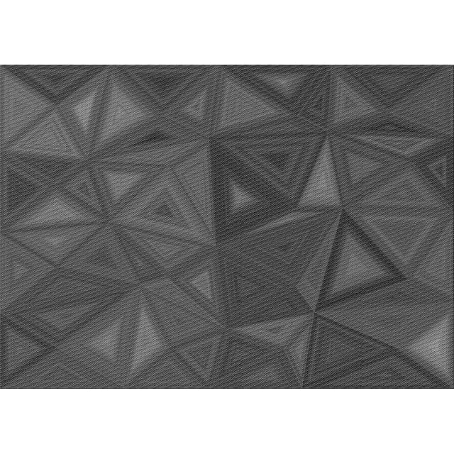 Ahgly Company Machine Washable Indoor Rectangle Transitional Smokey Gray Area Rugs, 7' x 10'