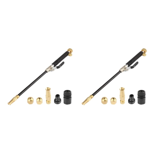 Riwesomey Hydro Jet High Pressure Power Washer Nozzle Spray Attachment Wand Water Tipo 1 2piezas