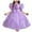 Purple, variant on Akiihool Pageant Dresses for Girls Toddler Girls Sleeveless Lace Butterfly Embroidery Princess Pageant Gown Party Evening Dress Wedding Dress For Children Clothes Fashion(Purple,24-36Months)