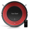 thumbnail image 1 of PureClean PUCRC95 Automatic Programmable Robot Vacuum Home Cleaning System, Red, 1 of 7