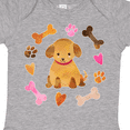 thumbnail image 4 of Inktastic Cute Puppy Valentine with Hearts and Bones Boys or Girls Baby Bodysuit, 4 of 5