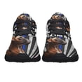 thumbnail image 5 of Boxer Back The Blue Shoes Women's Fashion Sneakers Tennis Running Shoes for Men Women Black Size 6, 5 of 7