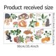 thumbnail image 4 of Un conjunto de pegatinas de pared de gatos pegatinas de pared de plantas en maceta decoración de pared para sala de estar bebé guardería habitación de los niños JAMW Sencillez, 4 of 5