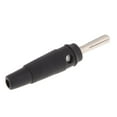 thumbnail image 3 of Tachiuwa 5x 4mm Banana Plug Connector High Quality Male Solderless Screw Stackable Banana black, 3 of 7