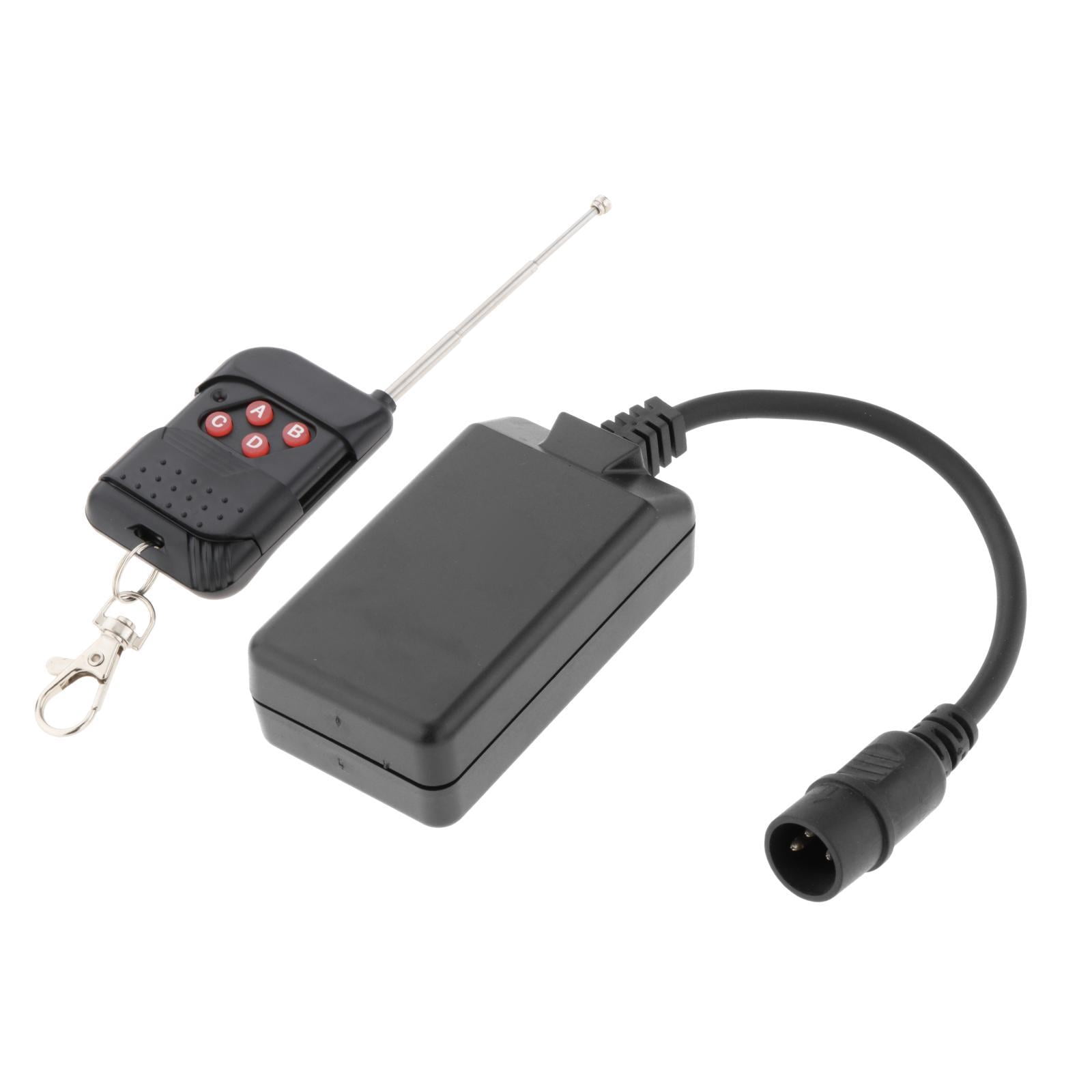 400W 900W 1500W Receiver Replacement RC Black Fogger Controller Wireless Transmit Receiver Remote Controller Smoke Machine for Stage