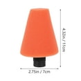 thumbnail image 4 of Shisuyan Simple Design Car Wheel Cleaning Sponge Orange 1Pack 4.3x2.8in, 4 of 8