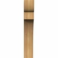 thumbnail image 2 of 4"W x 12"D x 24"H Yorktown Rough Sawn Corbel, Western Red Cedar, 2 of 9