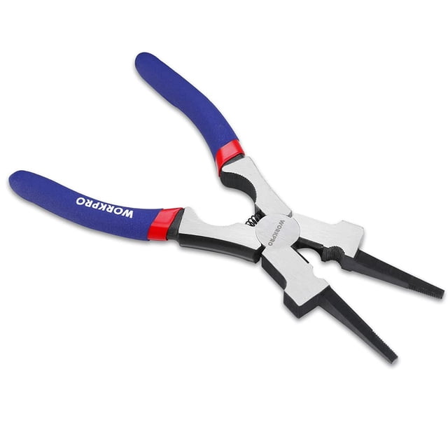 Pinzas de soldadura WORKPRO 8 multifuncionales de acero CR-V