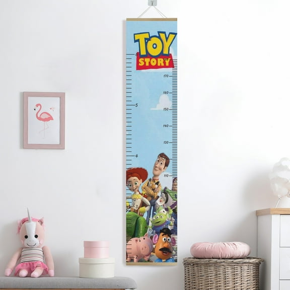Cartoon Story Height measurement wall decoration 11.8*55.5in