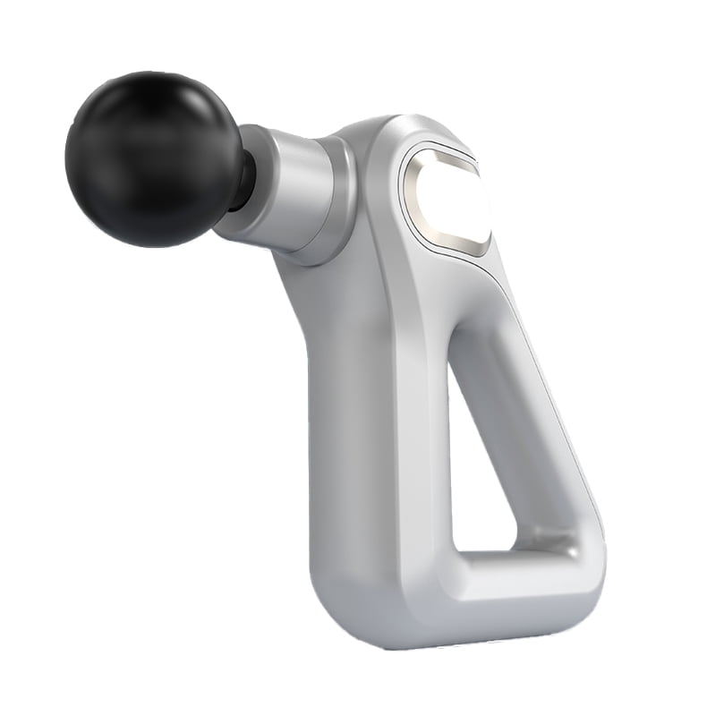 12 Speed Adjustable Deep Tissue Massage Gun 8 Replaceable Heads 24W High Power Portable Electric Massager for Body Relaxation
