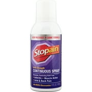 Stopain Extra Strength Pain Relief Continuous Spray, 4 oz