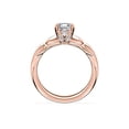 thumbnail image 2 of 1.15 Carat Excellent Asscher Cut Natural Diamond Solitaire Beautiful Ring for Anniversary Solid 18K Rose Gold Size 4.5, 2 of 8