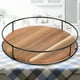 thumbnail image 3 of Estante giratorio de 360 ​​grados, estante de almacenamiento de madera para gabinete, mesa de comedor, 3 of 8
