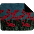 thumbnail image 3 of Denali Throws  Poppies Double-Sided Throw, 3 of 3