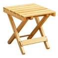 thumbnail image 4 of PAMINGONO Patio Small Table Wood Plastic Portable Outdoor 1Pack 11.00X10.22X10.22in, 4 of 8