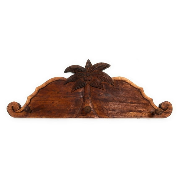 Palm Tree Hanger 20" w/ 3 Pegs - Tropical Decor | #dpt510750