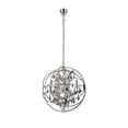 thumbnail image 6 of Elegant Lighting Geneva 20" 5 Light Royal Crystal Pendant Lamp, 6 of 7