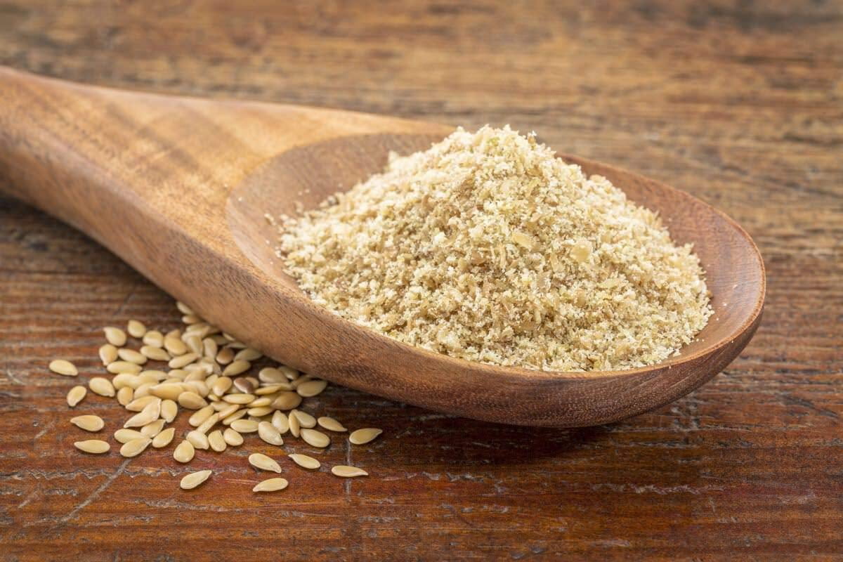 Organic Golden Milled Flax Seeds, 8 Pounds — Non-GMO, Kosher, Raw, Vegan — by Food to Live