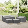 thumbnail image 1 of Crosley Brands MO75012-GY 4 Piece Sectional Cover Set, Gray, 1 of 9