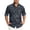 Black Camo, variant on Long Sleeve Fishing Shirts for Men Quick Dry Hiking Work Shirt Sun Protection UV UPF 50 Button Down Tops With Mesh Line Outdoor Safari Dark Green Camouflage