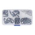 thumbnail image 1 of Fishing Rod Guides, Ceramic Guide Ring Set Multiple Sizes Lightweight 5 Apertures Reduce Damage Anti Tangled  For Sea Fishing, 1 of 8