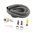 thumbnail image 4 of BAOSITY Generic Bilge Pump Hose, 1-1/8 inch Plumbing Installation Kit, Accessories Convenient Easy to Use 90 Degree Elbow for Boat White Elbow, 4 of 8