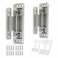 thumbnail image 1 of Bisagras de Puerta Ocultas, 2 Paquetes de Bisagras de Puerta Ocultas Ajustables, Capacidad de Carga de 110 Libras, Bisagras Ocultas Resistentes para Puerta Secreta, 1 of 5