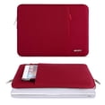 thumbnail image 2 of Funda MOSISO para portátil, color rojo, poliéster, 13,3 pulgadas, para MacBook Air/Pro, 2 of 6