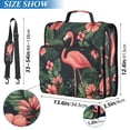 thumbnail image 2 of FORMRS Zipper Binder with Shoulder Strap 2-inch Ring 500 Sheet Capacity File Bag, Red Flamingo Pattern, 2 of 5