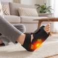 thumbnail image 4 of Hemvt 2-in-1 Cordless Ankle Massager 1 Pair with Heat and Vibration, 3000mAh Battery, Heated Ankle Wrap for Plantar Fasciitis & Neuropathy Relief, Portable Heating Ankle Brace, 4 of 13