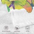 thumbnail image 4 of Dreamtimes Butterfly Cotton Hand Towels Set of 2 Absorbent Bath Towel Decorative Fingertip Towels for Bathroom Gym Spa Hotel Beach Swimming Pool,16"x 28", 4 of 7