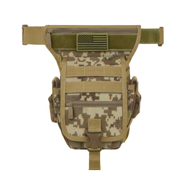 RTC519TAC Tactical Hip Bag Desert Tan DigiCam
