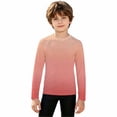 thumbnail image 5 of JAJAHO Girls Boys Rash Guard Swim Shirt For Kids 3-14Y Raglan Long Sleeve Sun Protection Shirts Athletic Rashguard, 5 of 6