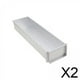 thumbnail image 1 of contenedor de hojalata,Molde rectangular de aluminio para tarta de tiramisú,molde para pasteles molde para hornear moldes para pasteles antiadherentes a prueba de fugas,molde para, 1 of 8