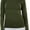 Olive, variant on Women's Long Sleeve Turtleneck Top - Royal Blue