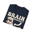 thumbnail image 4 of Brain Surgery? No Prob Llama Novelty Graphic Art Unisex Softstyle T-Shirt, 4 of 4
