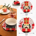 thumbnail image 4 of SKYSONIC Nutcracker Christmas Funny Pot Holders Trivets, 2 Pcs Heat Resistant Trivets,Tree Deer Cotton Thread Weave Mats for Hot Pads Pans Pot Bowl Teapot for Kitchen Decor, 4 of 7