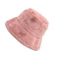 thumbnail image 2 of Winter Thermal Windproof Bucket Hat for Women and Girls Cold Weather Beanie, 2 of 4