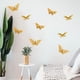 thumbnail image 1 of Pegatinas De Mariposas De Papel Pegatinas de pared de mariposas doradas, juego de Rkxzt, 1 of 9