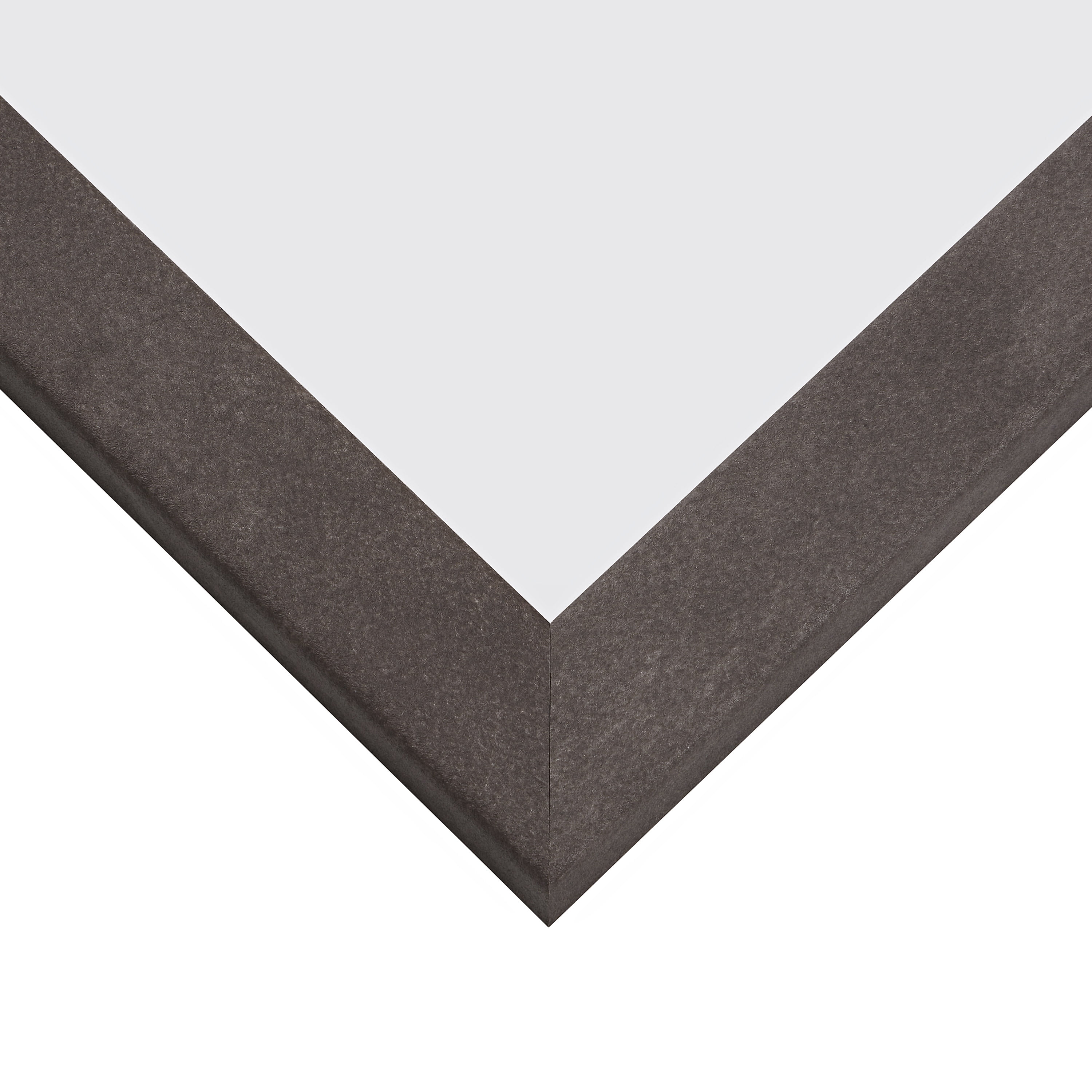 Craig Frames Bauhaus 125, 18x24 inch Concrete Grey Picture Frame Matted for a 12x18 Photo