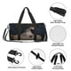 thumbnail image 4 of Balery Elegant Lady With Hat Bolsa de Gimnasio para Mujeres y Hombres, Bolsa de Viaje Impermeable, Bolsa de Fin de Semana con Compartimento para Zapatos y Bolsillo Húmedo, 4 of 6