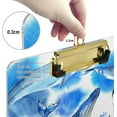thumbnail image 4 of FMSHPON Whales Clipboard Hardboard Wood Nursing Clip Board and Pull for Standard A4 Letter 13x9 inches, 4 of 7