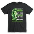 thumbnail image 2 of Lion Motivational Green Ribbon Mental Health Awareness T-Shirt, 2 of 5