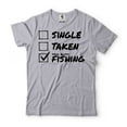 thumbnail image 5 of Mens Fishing Shirt Too Busy Fishing Shirt Relationship Status Fishing Tee Humorous Gifts Funny Shirt (3X-Large Military Green), 5 of 6
